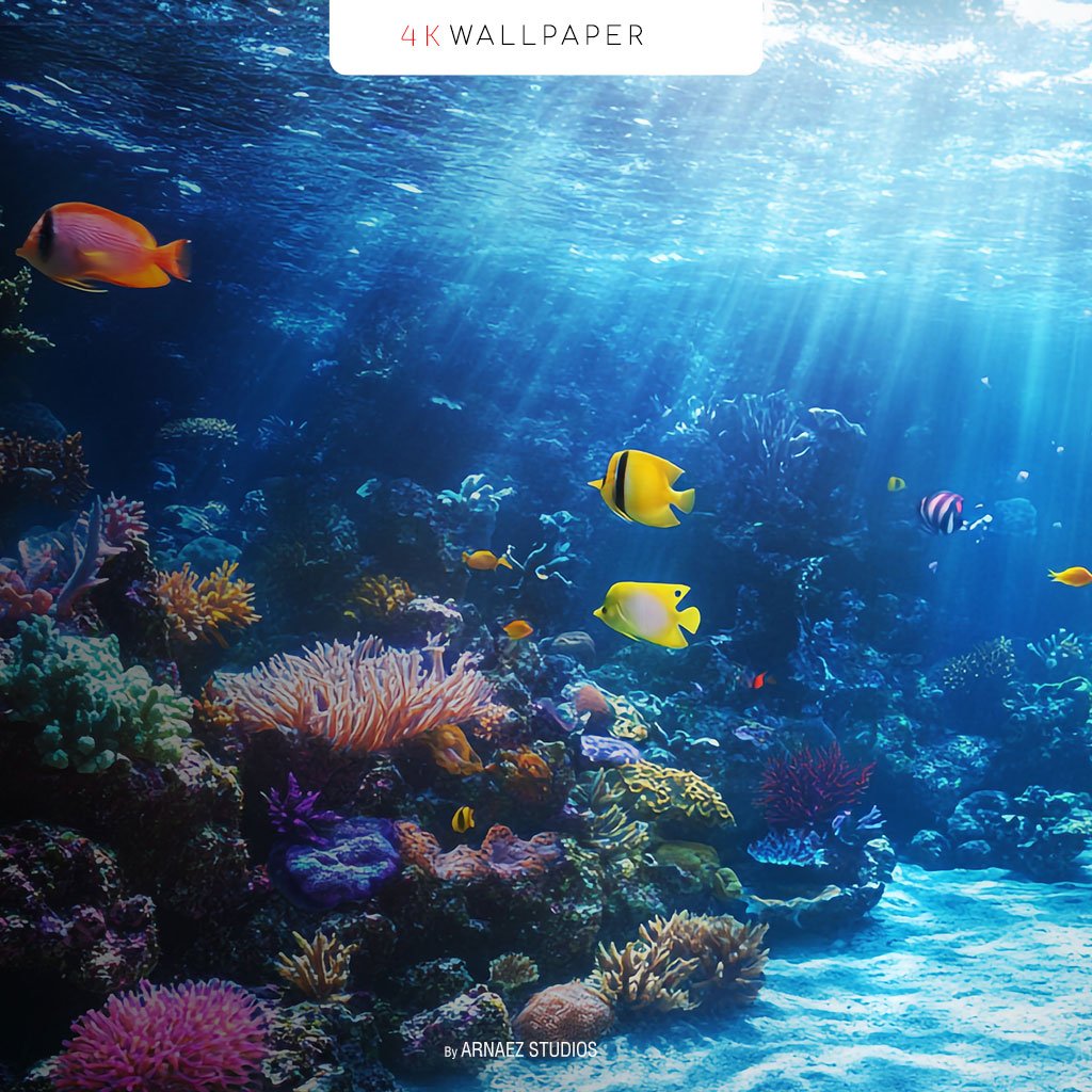 coral reef wallpaper