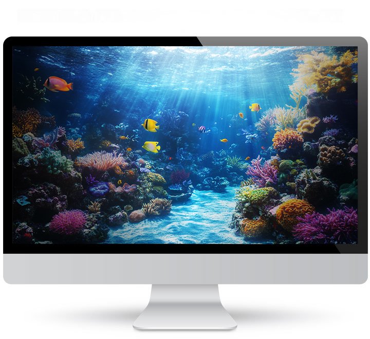 Coral reef wallpaper mac
