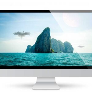 Cliff - A cinematic sci-fi wallpaper