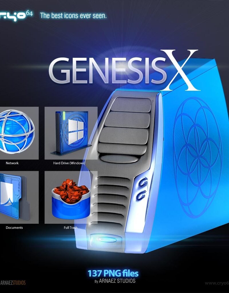Genesis X - PNG Icons