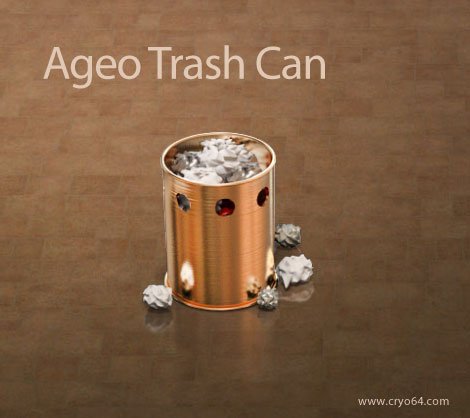 Ageo3G Trash Can