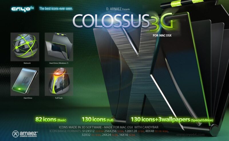 Cryo64 Colossus 3G - OSX