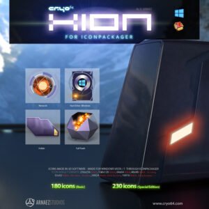 Xion - Ultra Modern Icon Theme for Windows