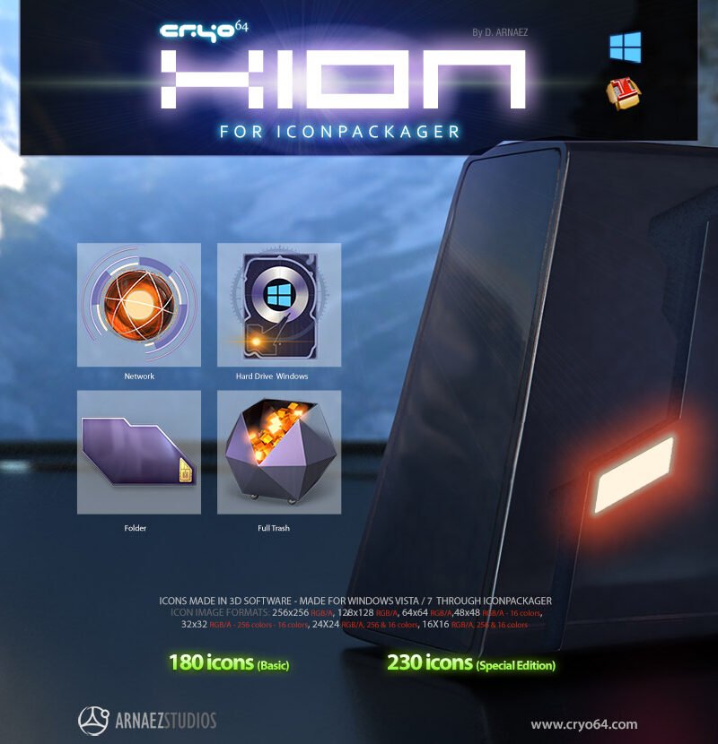 Xion - Icon Theme Windows