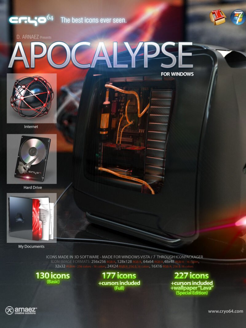 Apocalypse - Icon theme Windows