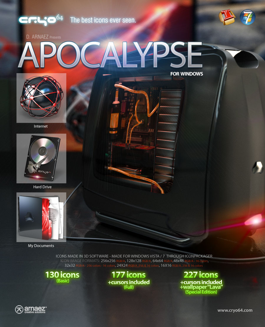 Apocalypse - Icon theme Windows