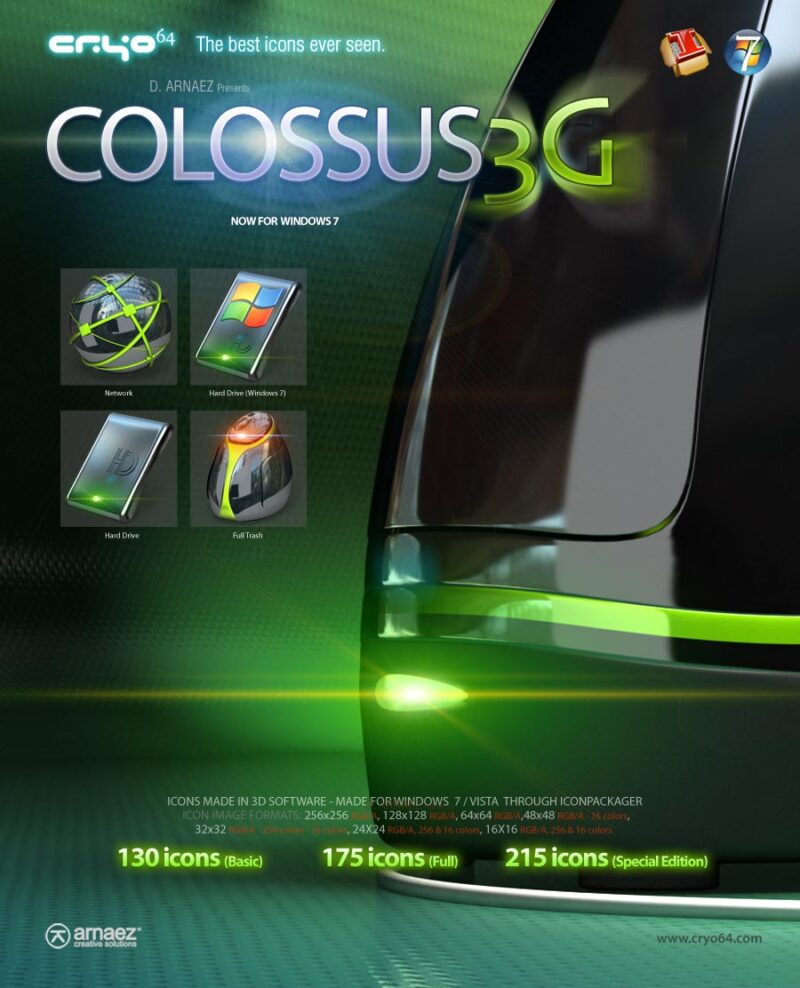Colossus 3G - Icon Theme Windows