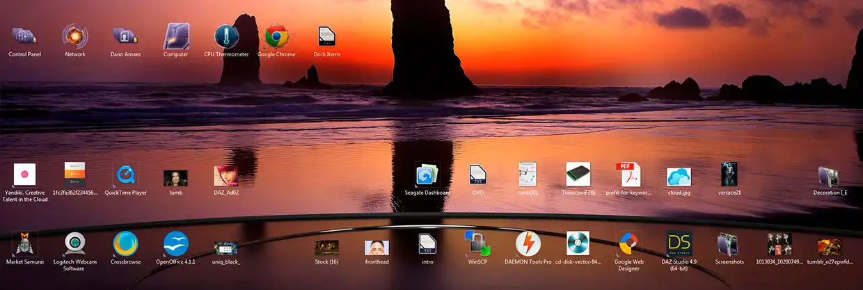 Xion futuristic icon theme