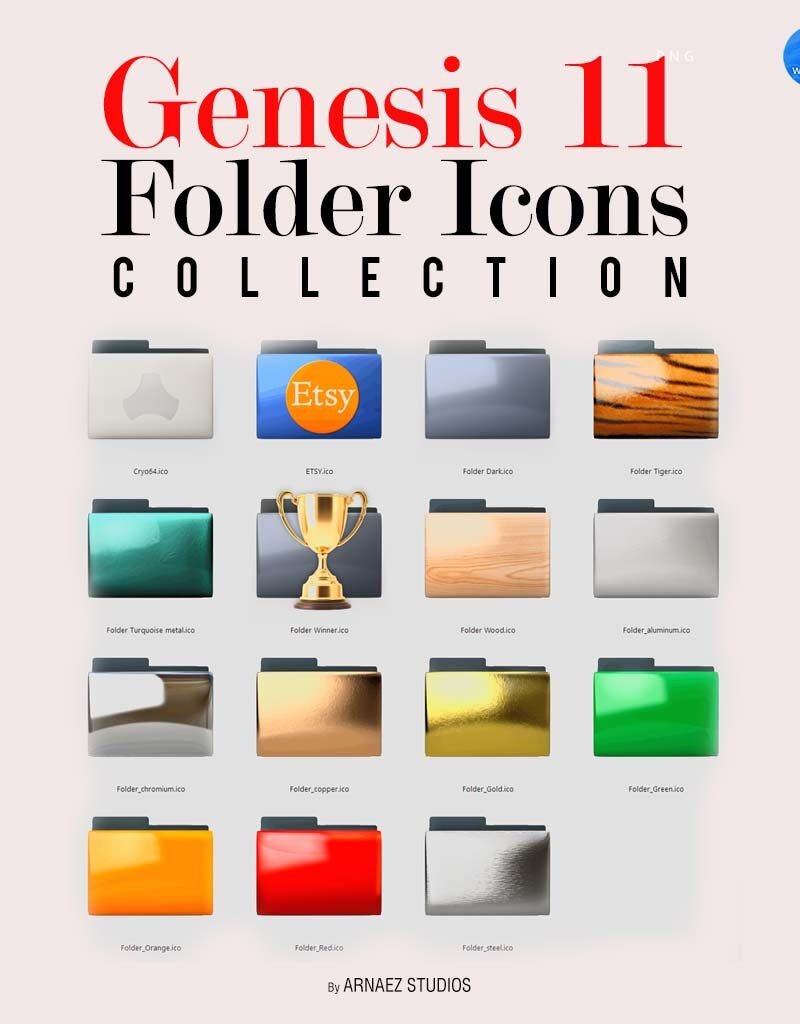 Windows 11 blue folders